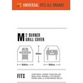 thumbnail image 4 of Char-Broil 2 Burner Medium Basic Grill Cover, 4 of 5