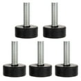 thumbnail image 2 of SHISUYAN 5pcs Rubber Furnitures Leveling Feet With Screws Threaded Furniture Levelers Adjustable Feet Leveling Foot Pads Adjustable Furniture Legs, 2 of 9