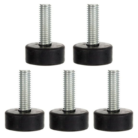 5 Pcs Shock Absorber Furniture Leveling Feet Table Leg Leveling Feet Chair Levelers Feet for Furniture