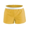 thumbnail image 1 of Soffe Girls' Authentic Cheer Short, Light Gold, X-Small (1-Pack), 1 of 1