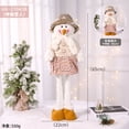thumbnail image 4 of Retractable Santa Claus Dolls Ornaments Merry Christmas Decorations for Home Nordic Faceless Elderly Dolls for Children Gifts, 4 of 5