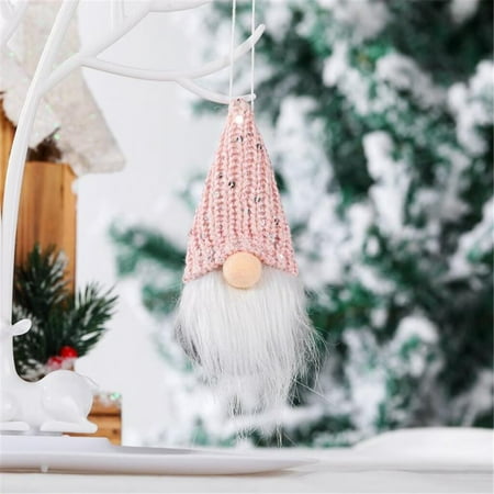 

Mackneog Christmas Decoration Knitted Doll Pendant Creative Old Man Doll，Gift on Clearance