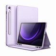 thumbnail image 1 of Case for Samsung Galaxy Tab S10 FE / S9 FE 10.9-Inch with S Pen Holder, Slim Folio Stand Protective Tablet Cover, Multi-Angle Viewing (Lavender), 1 of 1