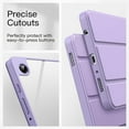 thumbnail image 4 of JETech Case for Samsung Galaxy Tab A9 8.7-Inch 2023, Clear Transparent Hard PC Back, Protective Tri-Fold Stand Slim Tablet Cover (Light Purple), 4 of 6