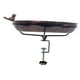 thumbnail image 3 of Comedero para pájaros de 30 cm con base de hierro para montar en , herramienta de jardín decorativa, diseño para cercas, patios,, 3 of 9