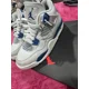 thumbnail image 4 of Ni - ke Air Jordan 4 Retro Military Blue, 4 of 5