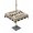 Beige, variant on 52x70 Inch Outdoor Tablecloth with Umbrella Hole Zipper Rectangle Brown Sweet Home Rectangular Tablecloths Outside Waterproof Modern Art Black Beige Checkered Patio Table Cloth Cover for Picnic Party