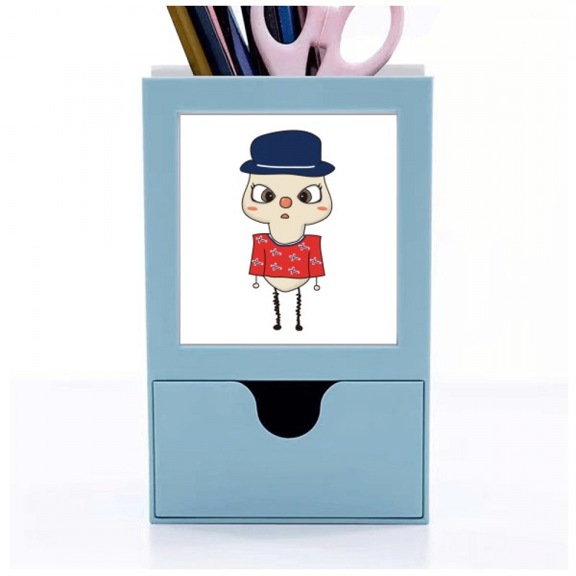 norway country eu flag uu Desk Supplies Organizer Pen Holder Card