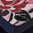 thumbnail image 4 of Flower Fitted Sheet Set with Pillowcase 3D Rose Printed Bedding Set Home Bedroom Decor,Queen (60"x80"), 4 of 5