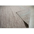 thumbnail image 6 of EORC Pink Hand-Woven Wool Contemporary Natural Wool Flat Area Rug, 6 of 10