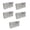 White, variant on 5Pieces Portable Acrylic Hollow Blocks For Quick Assembly Background Wall And Display Panels