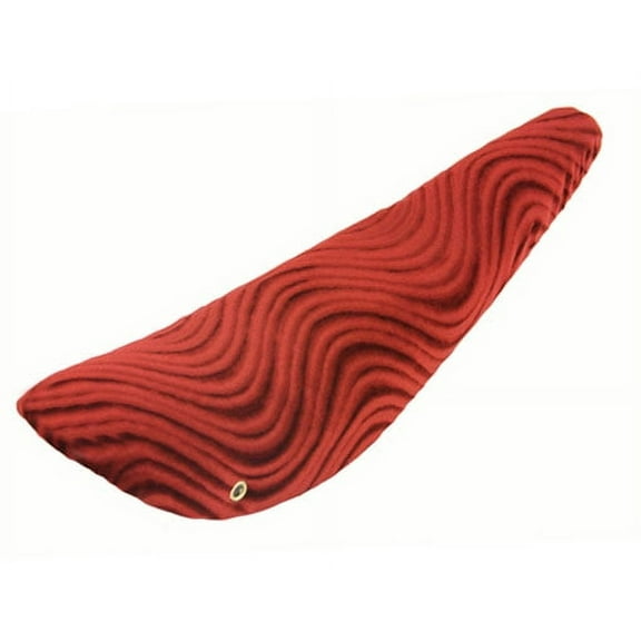 Alta 20" Banana Saddle/Seat Swirl, Velour, Multiple Colors (Red)