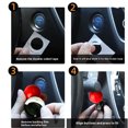thumbnail image 2 of Wisewang Universal One - Key Shift Knob - Ignition Starter Lever Protector with Metal Easy to Install, Compatible with Models red, 2 of 6