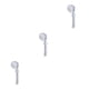thumbnail image 1 of Cabezal de ducha Wosthever redondo multimodos ajustable plateado, 1 of 6