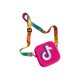 thumbnail image 2 of Sonducket Bolso de hombro duradero para niña TikTok, tamaño espacioso y elegante para todas las ocasiones, bolso de hombro para niña Bolsas de mensajero y de hombro Rosa roja, 2 of 6