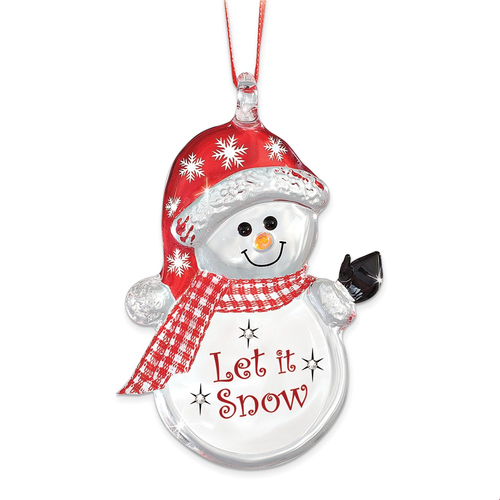 let it snow ornament let it snow ornament