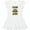 AA-White, variant on Weightlifting Funny Future Lifter Girls Toddler Dress