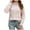 Pink, variant on VERUGU Womens Sweaters Winter Print Half Turtleneck Long Sleeved Loose Casual Fashion Comfortable Fall Winter Sweater Dark Gray S
