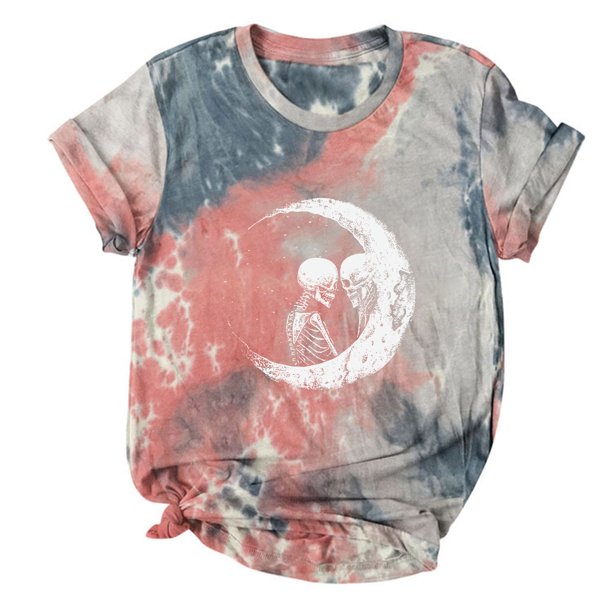Blusa Informal Elegante Para Mujer, Camisetas Divertidas de Manga Corta Con Estampado de Camiseta, Regalo Odeerbi ODB163069