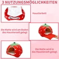 thumbnail image 7 of Cadancy Pet Bed Cave House Cat Dog Small Animal Sleeping Nest Cute Cozy Cushion Mat Indoor Hideaway Warm Soft Plush Comfortable Kitten Puppy Hamster Rabbit Guinea Pig Home Shelter, 7 of 7