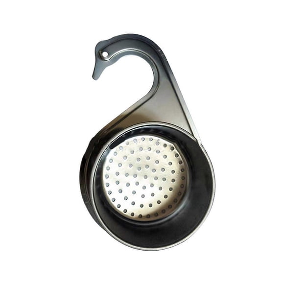 Kitchen Organizer Basket Sink Basket Durable Stainless Steel Kitchen Strainer Basket Practical Sink Corner Drain
