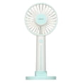 thumbnail image 1 of Zootealy Portable Fans with Base 3 Speeds Adjustable Desktop Fan Mini USB Fan Phone Stand Pen Holder Mirror Function for Office Home Travel Kitchen Desktop, 1 of 8