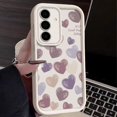 thumbnail image 3 of Funda de corazones de amor de Color caramelo para Samsung Galaxy A55 A54 5G A53 A52 A14 A34 A15 A35 S20 S21 FE S22 S23 S24 Ultra cubierta a prueba de golpes, 3 of 5