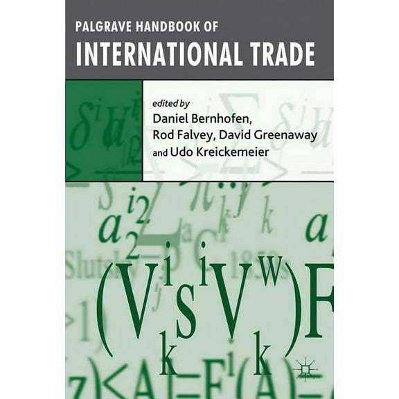 Palgrave Handbook of International Trade, (Hardcover)