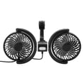 thumbnail image 1 of Ventilador de Reposacabeza Trasero, Ventilador de Enfriamiento de Doble Automóvil 360 USB Rotativo DC 5V para SUV Para SUV, 1 of 7