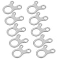 thumbnail image 4 of XingJian LLC Cordon de Tente à Nœud Rapide - Lot de 10 (Argent), 4 of 10