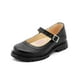 thumbnail image 4 of Zapato Escolar de Piel Yuyin para niña Hebilla Ajustable negro 18, 4 of 6