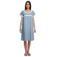 thumbnail image 1 of Moomaya Nuisette en Dentelle de Coton pour Femmes Col Rond, 1 of 4