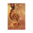thumbnail image 3 of MKHERT Abstract Musical Staff Garden Flag Outdoor Flag 12x18 inch, 3 of 3