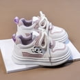 thumbnail image 6 of huajiao Toddler Kids Cartoo𝐧 Panda Pattern Causal Shoes Boys Girls Walking Sneakers 𝐘2K Chunky Insole Big Toe Chunky Shoes, 6 of 6