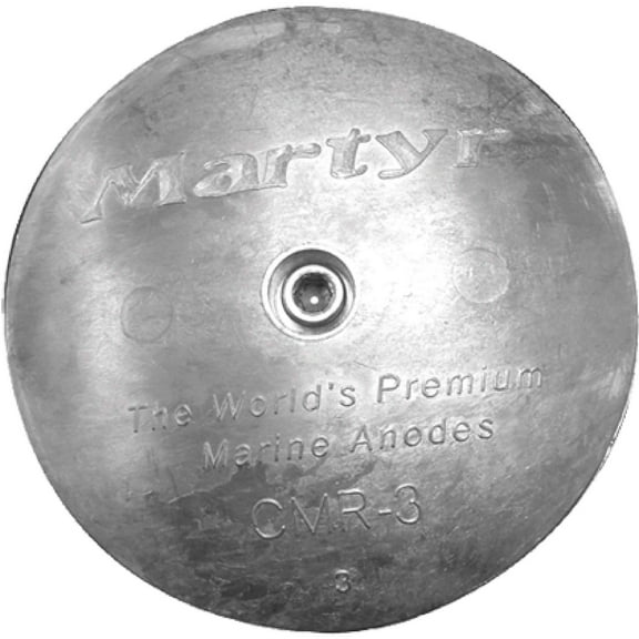Martyr Rudder/trim Tab Zinc Anode With S