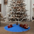 thumbnail image 6 of Kll Dodgerblue Christmas Tree Skirt 30",Party Decorations Farmhouse For Christmas Decorations Holiday Party, 6 of 8