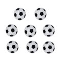 thumbnail image 4 of EeaseCA 8 Pcs 32mm Jeu de Soccer de Table Remplacement Officiel, 4 of 8