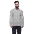 thumbnail image 1 of Atasi Cotton Flex Indian Mens ShirtPrinted Spread Collar Short Kurta For Boys, 1 of 1