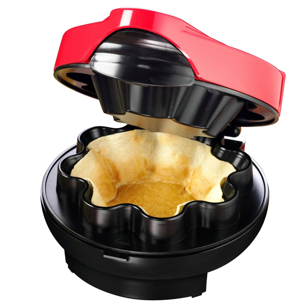 Taco Tuesday TTTB1RD Baked Tortilla Bowl Maker, Holds 8 or 10 Inch