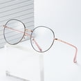 thumbnail image 2 of Gafas anti-luz azul Kickoff para mujer, gafas planas, marco de Metal cuadrado Retro de estilo coreano para hombre, 2 of 5
