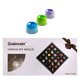 thumbnail image 1 of Grainrain - Moldes de pl&aacute;stico policarbonato transparente duro, para chocolate, dise&ntilde;o de bala, &ldquo;hazlo t&uacute; mismo&rdquo; GRAINRAIN NA, 1 of 6