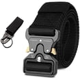 thumbnail image 1 of Cinturón Táctico Militar Correa De Cintura 125cm Para Unisex, Correa de Cintura de Nylon de Alta Resistencia Cinturón de Servicio, Cinturón de Trabajo de Lona de Nylon de Estilo Militar, 1 of 5
