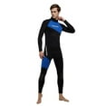 thumbnail image 3 of 3mm Neoprene Scuba Diving Suits Back , Blue,, 3 of 10