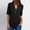Black, variant on Button Women Ladies Clothing Loose Shirt Chiffon Zipper Long Sleeves Plus Size Tops Womens Button down Work Shirt Women S Athletic Shirts Womens Long Sleeved Tees
