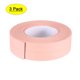 thumbnail image 1 of Uxcell Cinta de sellado flexible autoadhesiva de 10.5 pies x 22 mm color rosa, paquete de 3, 1 of 5