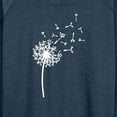 thumbnail image 3 of Instant Message - Dandelion - Women's Lightweight French Terry Long Sleeve Shirt, 3 of 6
