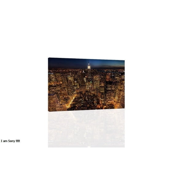 New York City Aerial View - CANVAS OR PRINT WALL ART