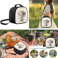 thumbnail image 6 of Uorisanigo Kids Daisy Elephant Backpack for School 4 in 1 Set, Large Capacity Back to School Bag Insulated Lunch Box Pencil Bag Water Bottle Sleeve Gift for Teens, 6 of 7