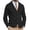 A Black, variant on Jacket Men Cameland Men's Winter Slim Casual Jacket British Lapel Breasted Buttons With Patch Pockets Coffee L