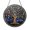 Acrylic 3.5 Inch, variant on Rainbow Tree of Life Suncatcher Sacred Zen Circle Present Gift Art